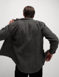 Pure Cotton Textured Shirt