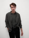 Pure Cotton Textured Shirt