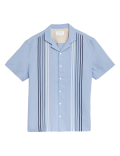 Linen Striped Revere Shirt