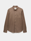 Lyocell Blend Regular Fit Shirt