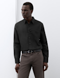 Lyocell Blend Regular Fit Shirt