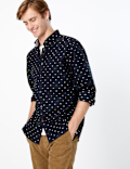 Pure Cotton Printed Shirt