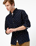 Pure Cotton Printed Shirt