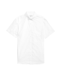 Easy Iron Pure Cotton Textured Shirt