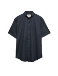 Regular Fit Linen Rich Short Sleeve Shirt