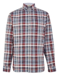 Pure Cotton Checked Relaxed Fit Shirt