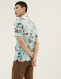 Linen Hawaiian Shirt