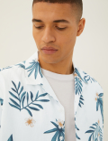 Linen Floral Shirt