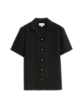 Relaxed Fit Easy Iron Seersucker Shirt