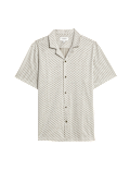 Regular Fit Pure Cotton Short Sleeve Shirt