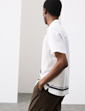Regular Fit Border Print Shirt