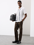Regular Fit Border Print Shirt