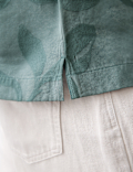 Regular Fit Short Sleeve Cuban Collar Shirt