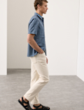 Geometric Print Short Sleeve Shirt