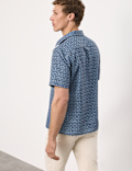 Geometric Print Short Sleeve Shirt