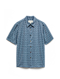 Geometric Print Short Sleeve Shirt