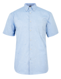 Pure Cotton Anchor Print Shirt