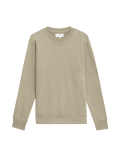 Pure Cotton Crew Neck Sweatshirt