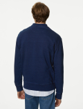 Relaxed Fit Pure Cotton Sweatshirt