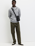 Cotton Rich Zip Through Hoodie
