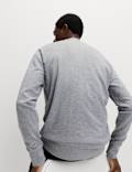 Cotton Rich Crew Neck Sweatshirt