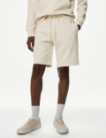 Cotton Rich Oversized Jersey Shorts