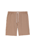 Striped Drawstring Jersey Shorts