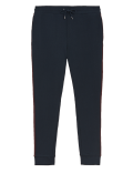 Side Stripe Cuffed Pure Cotton Joggers