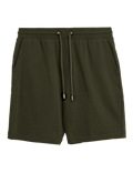 Pure Cotton Drawstring Jersey Shorts