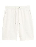 Pure Cotton Drawstring Jersey Shorts