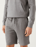 Pure Cotton Drawstring Jersey Shorts