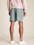 Pure Cotton Drawstring Jersey Shorts