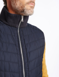 Cotton Rich Quilted Padded Gilet