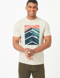 Pure Cotton Print T-Shirt