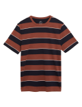Pure Cotton Striped T-Shirt