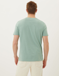 Pure Cotton Palm Photoreel Graphic T-Shirt