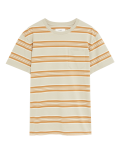 Pure Cotton Striped Heavy Weight T-Shirt