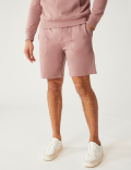 Pure Cotton Drawstring Jersey Shorts