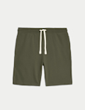 Pure Cotton Drawstring Jersey Shorts