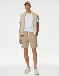 Pure Cotton Drawstring Jersey Shorts