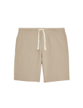 Pure Cotton Drawstring Jersey Shorts