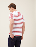 Pure Cotton Striped Heavy Weight T-Shirt