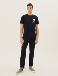Pure Cotton Tokyo Print T-Shirt