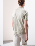 Pure Supima® Cotton Jacquard Polo Shirt