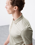 Pure Supima® Cotton Jacquard Polo Shirt