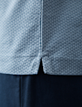 Pure Supima® Cotton Jacquard Polo Shirt