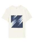 Pure Cotton Abstract Graphic T-Shirt