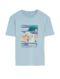 Pure Cotton Cote d'Azur Graphic T-Shirt