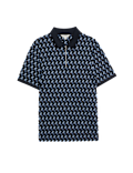Pure Supima® Cotton Geometric Polo