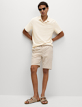 Cotton Rich Textured Polo Shirt